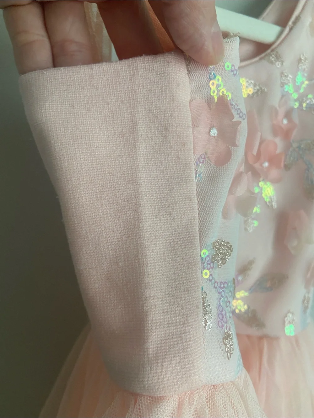 Pink Floral Tulle Party Dress Cat and Jack size 4/5 xs